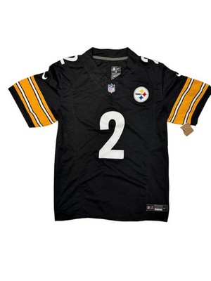Nike Justin Fields #2 Pittsburgh Steelers NFL Dri-FIT Jersey Mens
