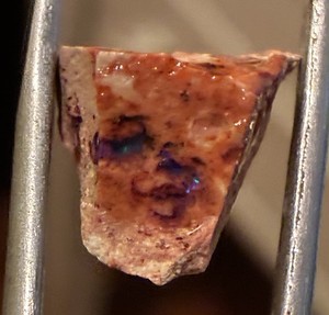 10ct Small Mexican Fire Opal Rough Matrix Specimen Loose Lapidary Gemstone Z22