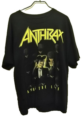 Anthrax ''Among The Living'' T-Shirt Gr. L vintage