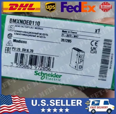 Packaging BMXNOE0110 PLC Ethernet Module In  US Stock US Free TAX