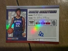 Derik Queen 2025-26 Topps Hoops Rookie Signatures RC Auto