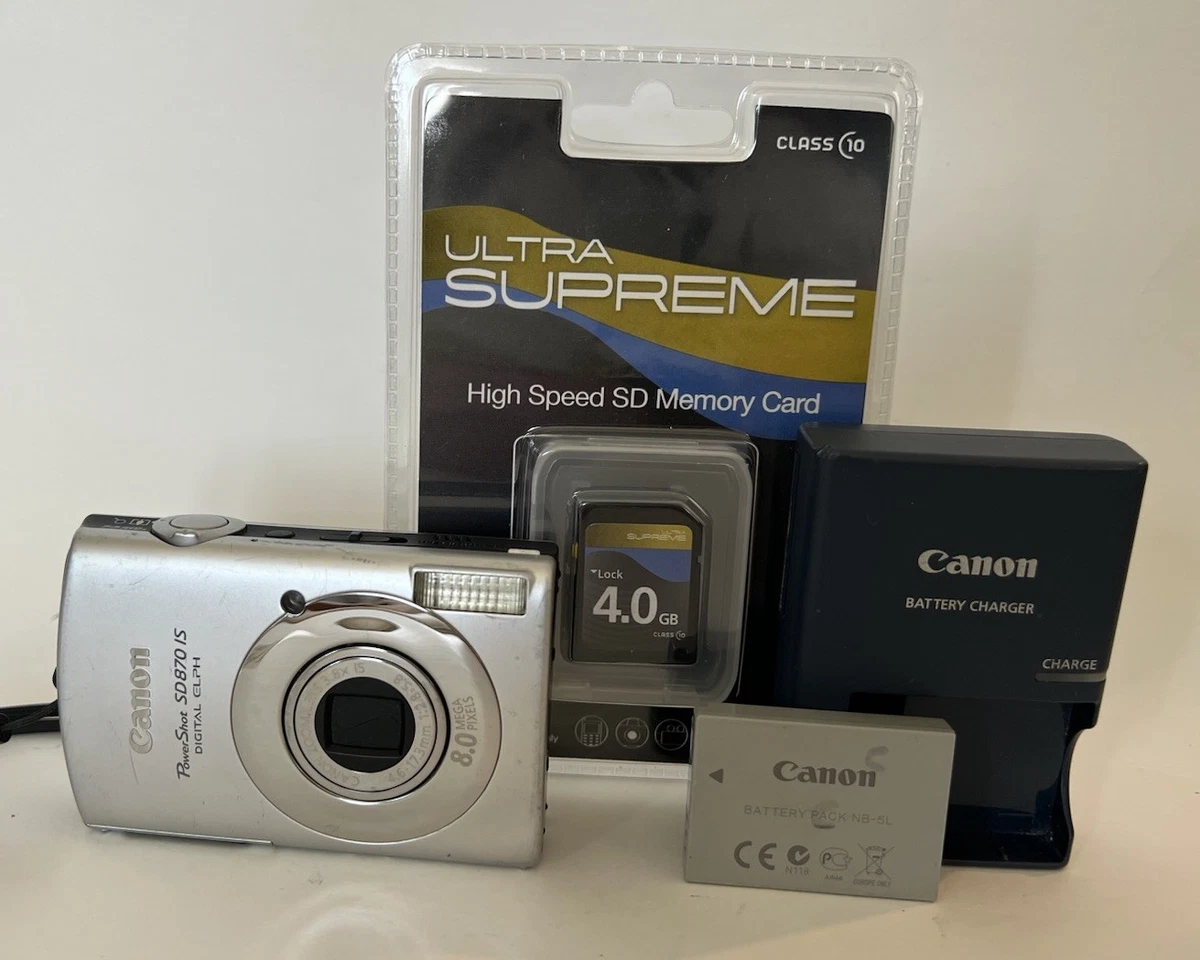 Canon PowerShot SD870 IS Digital Cameras for Sale | Shop New 
