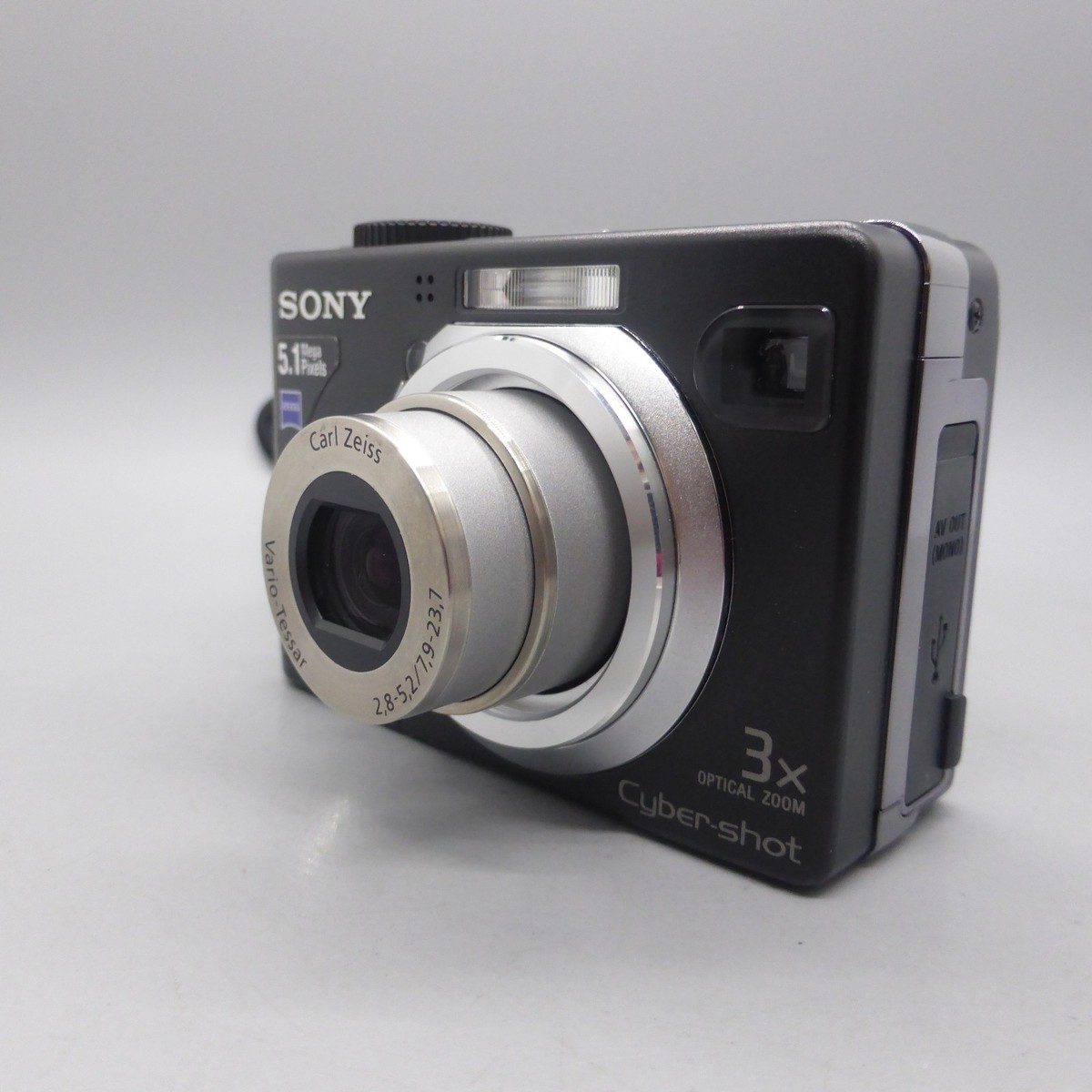 Sony Cyber-shot DSC-W15 5.1MP Digital Camera - Black for