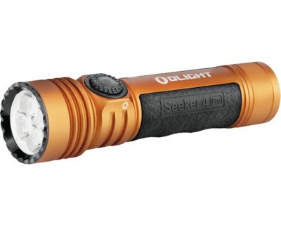 Olight Taschenlampe Seeker 4 Pro LED Lichtquelle Outdoor orange - Wie Neu