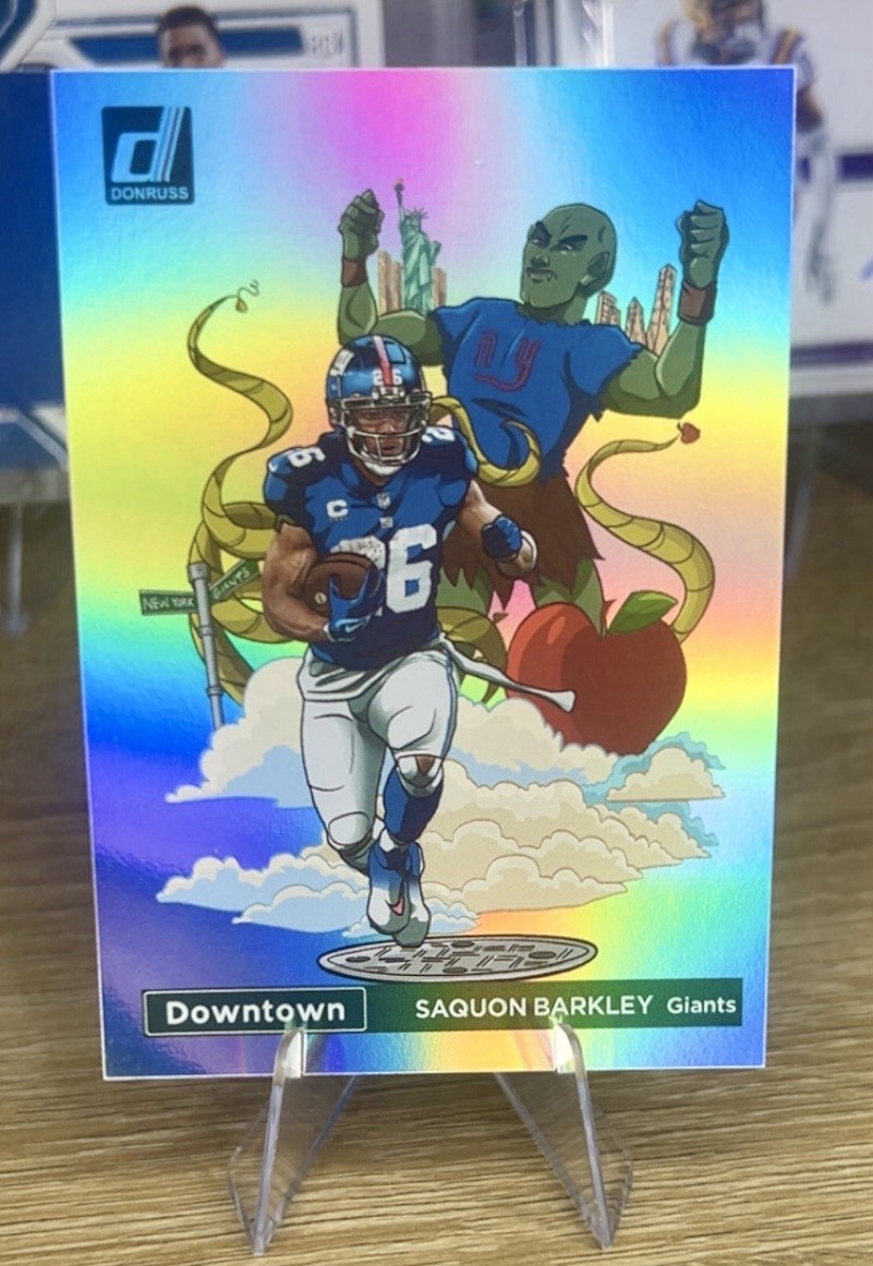 2023 Panini Donruss - Downtown! #D-13 Saquon Barkley