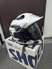 SHOEI Hornet ADV L Motorcycle Helmet Off-Road Adventure White/Black TC-6