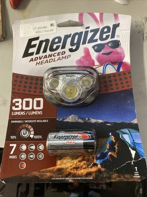 Energizer Advanced headlamp 300 Lumens 7 modes