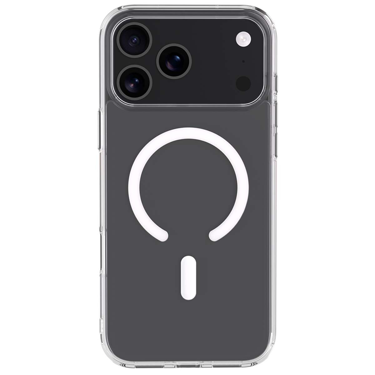 Coque iPhone 17 Pro BigBen Connected hybride ultra résistante transparente