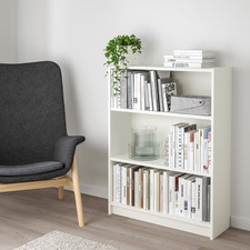 Libreria IKEA BILLY scaffale in legno bianco scaffale portaoggetti organizer UK