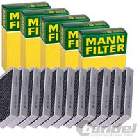 5X Mann-Filter CUK 23 005-2 Innenraumfilter Aktivkohlefilter 5-STÜCK!