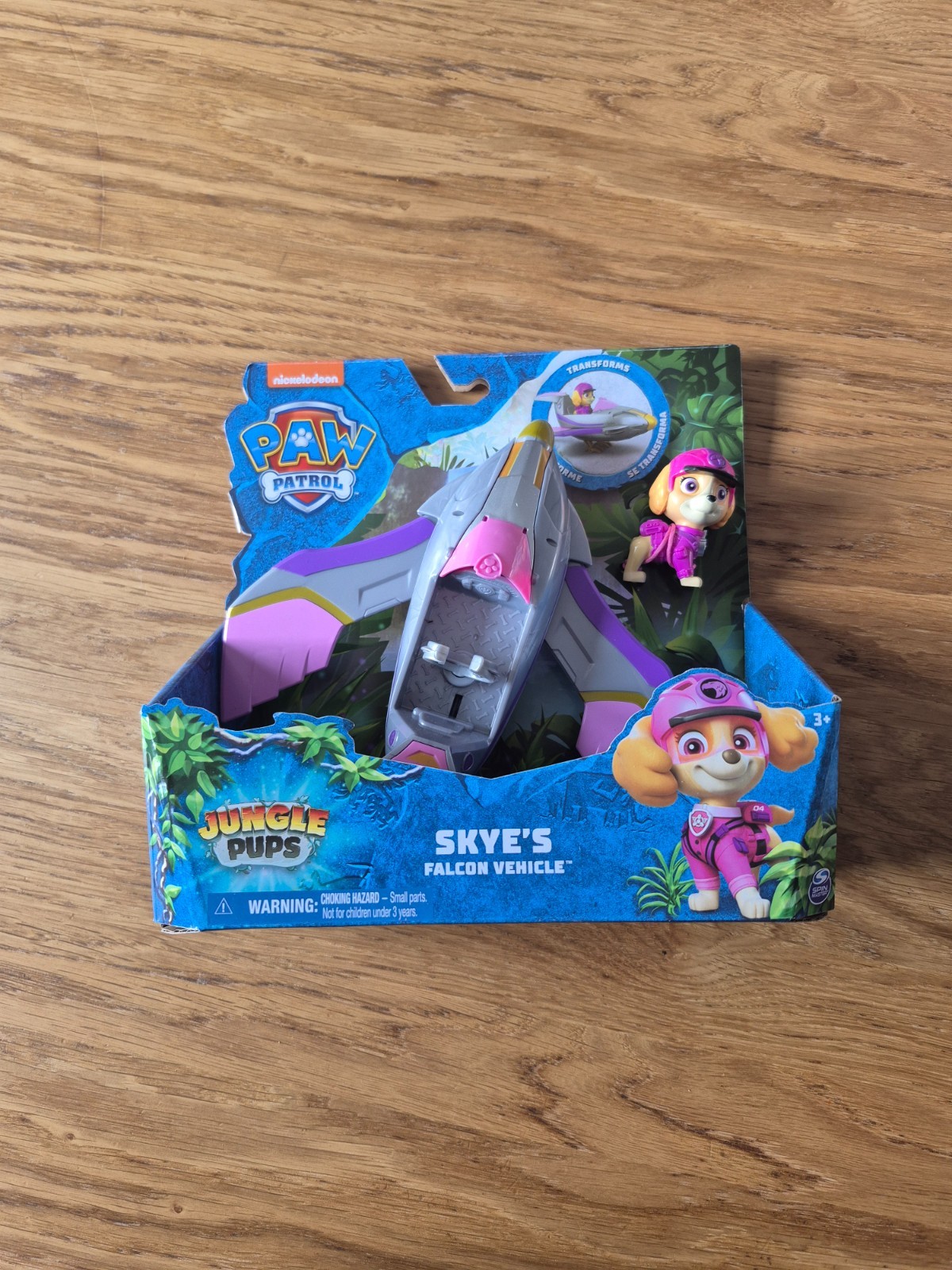 Paw Patrol - Pat Patrouille - Véhicule Figurine Stella Jungle Pups Nickelodeon