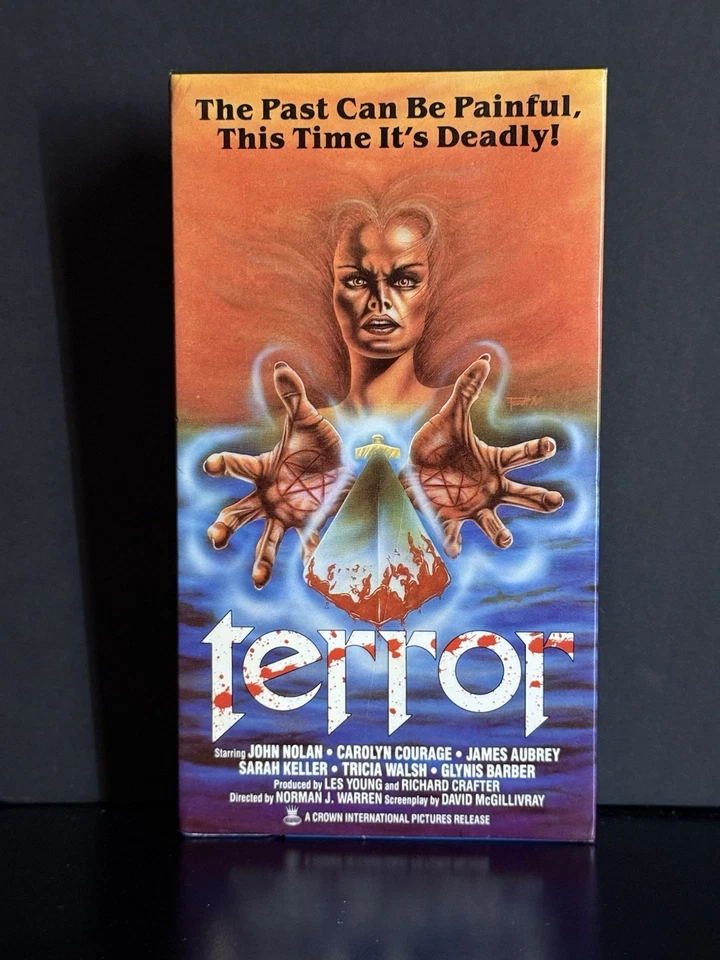 Terror VHS Rare Horror VHS United Entertainment Vintage Horror 1978 OOP HTF - Image 2 of 4