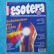 ESOTERA Nr 9 September 1998 Zeitschrift Alternative Medizin Geistheilung Seele