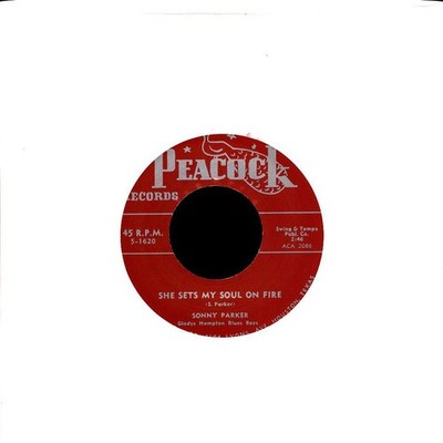 Sonny Parker - She Sets My Soul On Fire/ Disgusted (Vinyl 7'' - 2024 - Original)