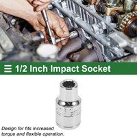 "Schlagschrauber-Hardware-Werkzeug 38Mm 12-Kant 9Mm 1/2\" Antrieb"