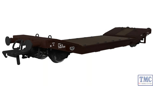 929002 Rapido Trains Spur O Lowmac Diagramm 54a Nr.700729 - LMS Bauxit | Condition: New