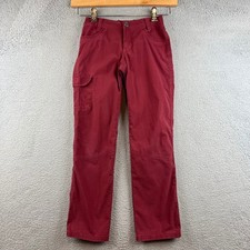 Kuhl Kids Youth Red Born In The Mountains Cargo Pants Size M 10