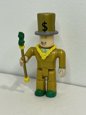 ROBL0X MR. BLING BLING Series 1 Figure Gold Hat Necklace Staff Money (NO CODE)