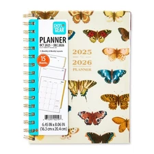Pen+Gear 15-Month Monthly Planner, 6.45" x 8.06", October 2025-December 2026