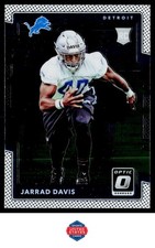 2017 Donruss Optic #110 Jarrad Davis Rookie Card