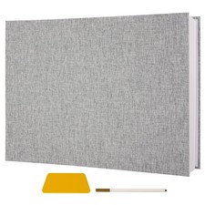 Extra Large Adhesive Photo Album for 11" x 14" Photos Gray , Art Portfolio B...
