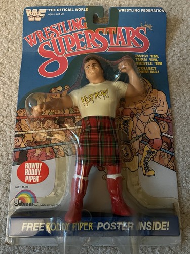 Roddy Piper WWF Wrestling Superstars LJN 1985 Tita...