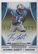 2016 Panini Rookies & Stars True Blue 29/49 Keyarris Garrett #RLS-KGT Auto 0v0