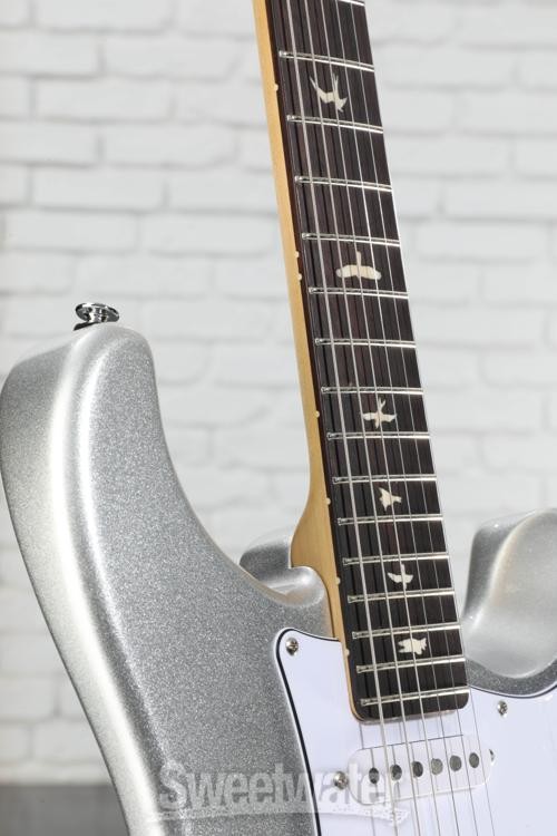 PRS SE Silver Sky Electric Guitar - Platinum Spark, Sweetwater