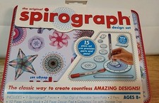 The Original Spirograph Design Set 15 Piece Set Amazing Designs Hasbro 2014