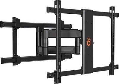 ECHOGEAR XL Full Motion TV Wall Mount - Universal Bracket for Big TVs black 