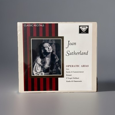 Classic Recitals * Joan Sutherland * Operatic Arias * CD 2004 Brand New