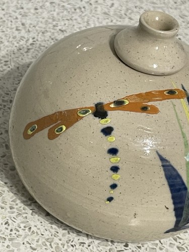HOWTH POTTERY CO SFERYCZNY DYFUZOR TRZCINOWY? ZDEJMOWANY TOP WAŻKA DESIGN IRLANDIA - Zdjęcie 3 z 8