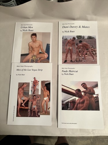 4 Nick Baer Books Photography Gay Interest Urban Men Las Vegas Haircut Mates