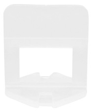 Bauhandel24 200 languettes de traction 3 mm système de nivellement