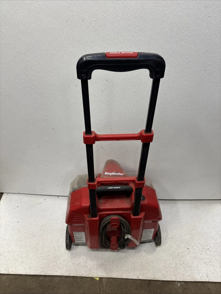 Limpiador de manchas de alfombra de tapicería enrollable portátil Rug Doctor PSC-1, rojo - #K1 Foto 2 de 3
