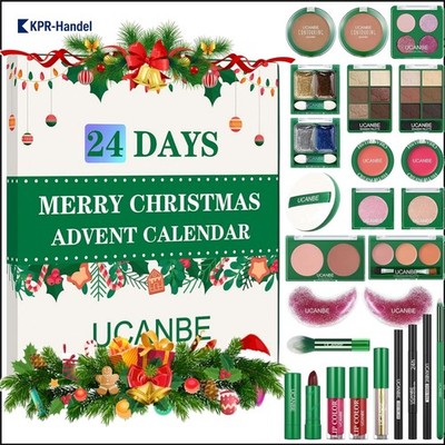 Ucanbe 24-Tage Make-up Adventskalender - Festliche Überraschungen für Frauen