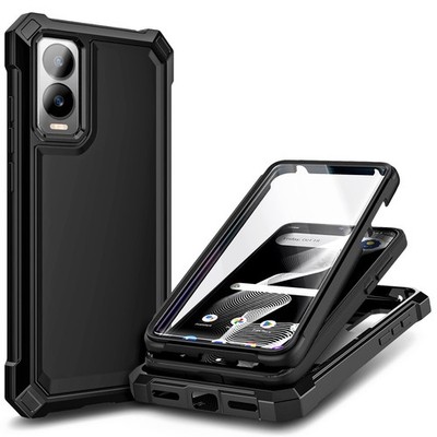 Cricket Icon 6, AT&T Verge Case: 9FT Drop Tested, Screen Protector, Shockproof