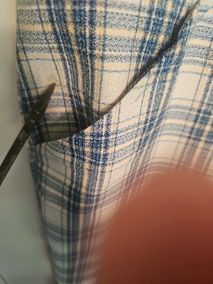 Pantalones Asher De Colección Para Hombres Lana A Cuadros Viejo Hombre Golf Vestido Disco De Colección Años 60 70 Mafia Foto 3 de 4