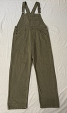 Free People We The Free Denim Overalls Ziggy Straight Leg Jean Size L