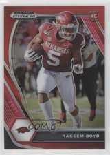2021 Panini Prizm Draft Picks Red Prizm 278/299 Rakeem Boyd #152 fm0
