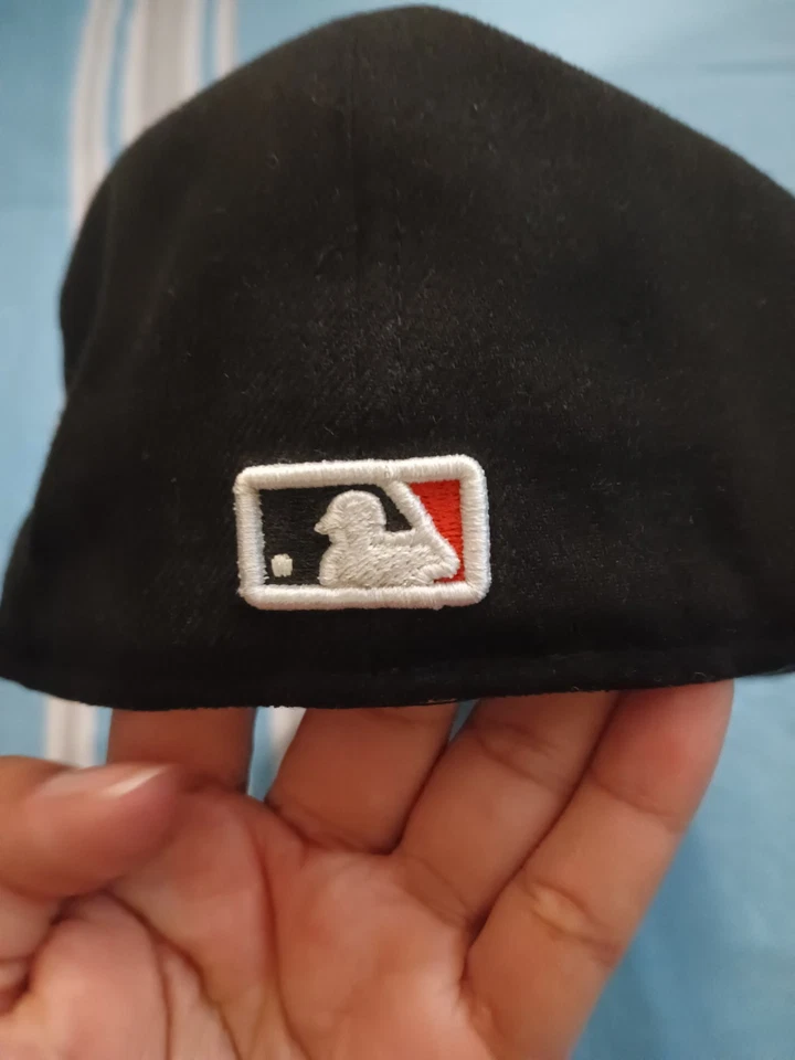 Gorra de los Gigantes de San Francisco 2010 Serie Mundial Orange Bill 7 3/8 o 7 5/8 Foto 3 de 4