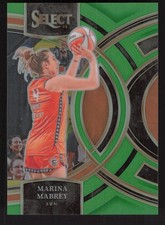 2024 Panini Select WNBA #190 Marina Mabrey Prizms Neon Green #/75