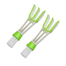 Mini Duster Car Vent Cleaner Brush Microfiber Duster with Bristle