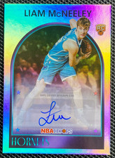Liam McNeeley 2025-26 Topps NBA Hoops Auto Rainbow 1989 Signatures RC #89S-LMC