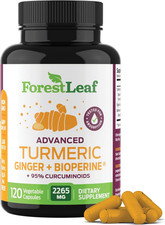 Organic Turmeric Supplement Extra Strength 2265Mg - with Bioperine and Ginger F
