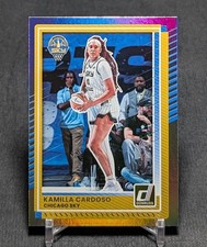 Kamilla Cardoso Silver Holo Foil 2025 Donruss WNBA Basketball #32 Chicago Sky