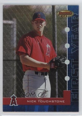 2005 Bowman's Best Blue 16/499 Nick Touchstone #76 Rookie RC 2a8