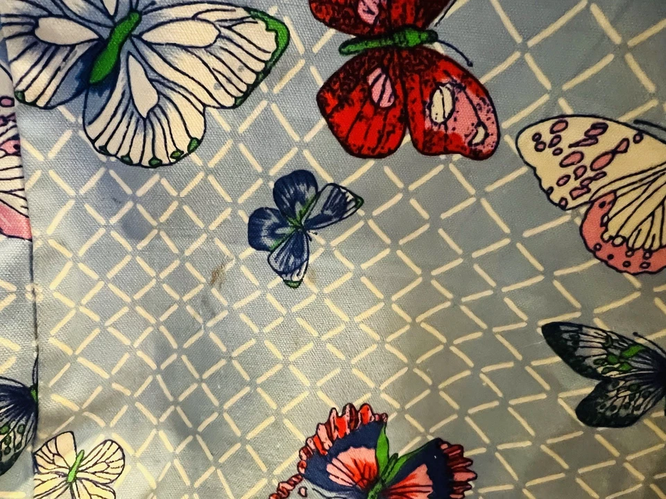 HERMÈS Butterfly Beach Tote Bag, Canvas from Cannes France Store - Image 2 of 4