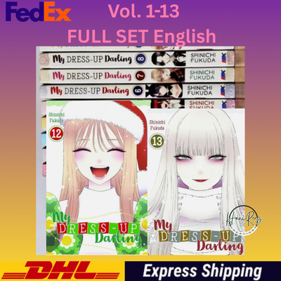 My Dress-Up Darling Vol 1 to 13 Manga English Version Full Set