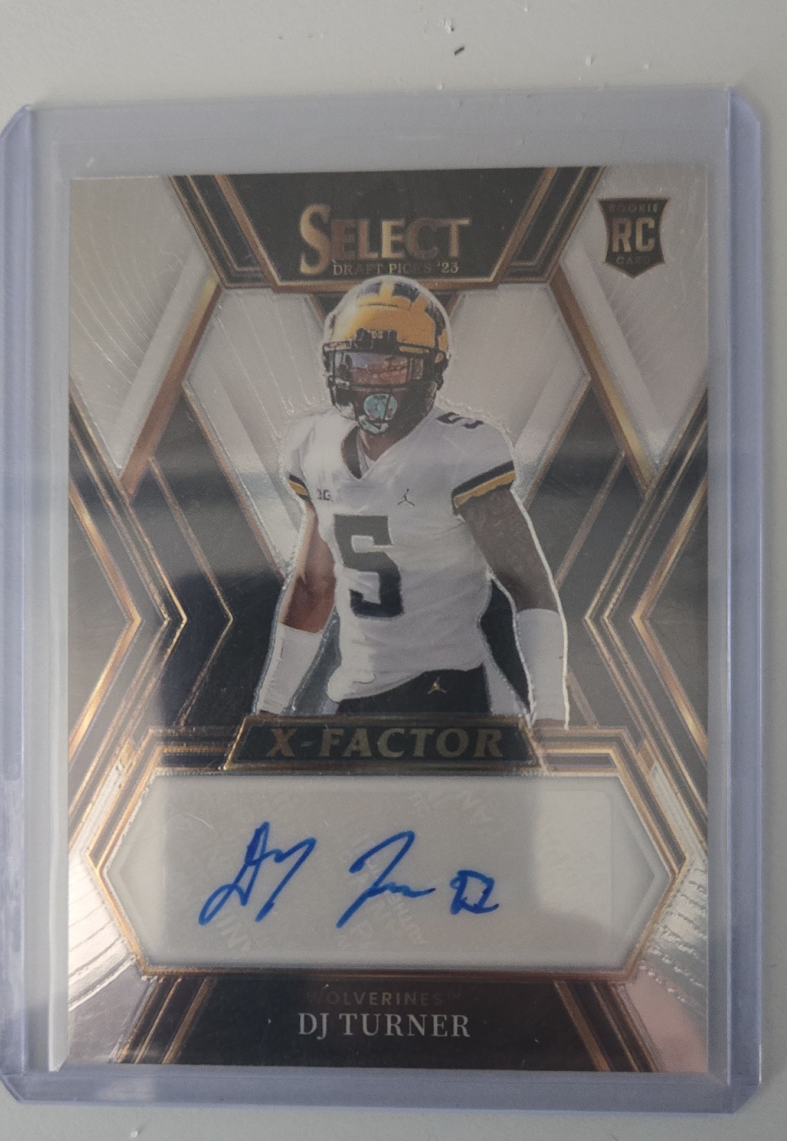 DJ Turner Panini Select Draft Picks X-Factor Signatures #XSDJT Base